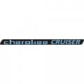 Piper Cherokee Cruiser Aircraft Decal,Sticker 2 1/4''high x 23''wide!